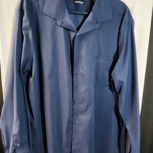 Van Heusen Navy Dress Shirt